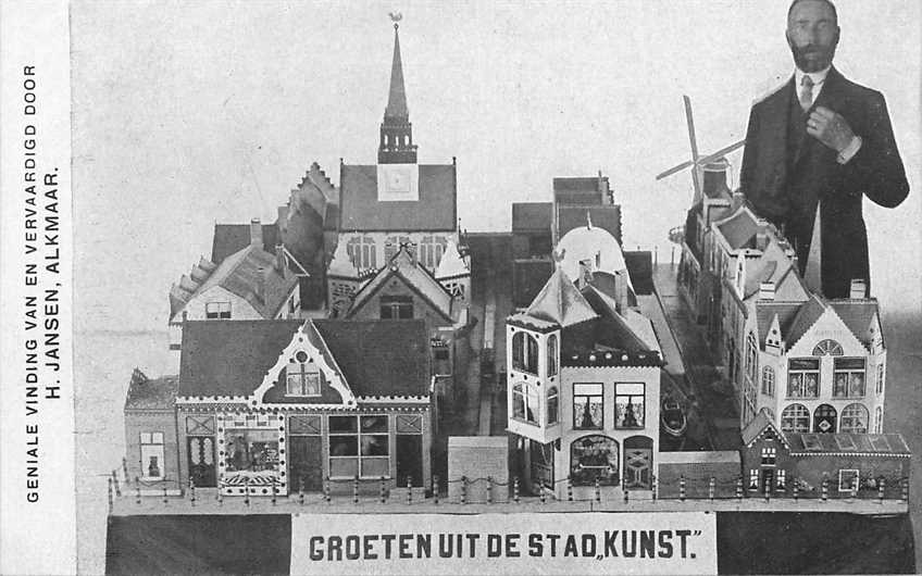 Alkmaar Groeten uit de Stad Kunst