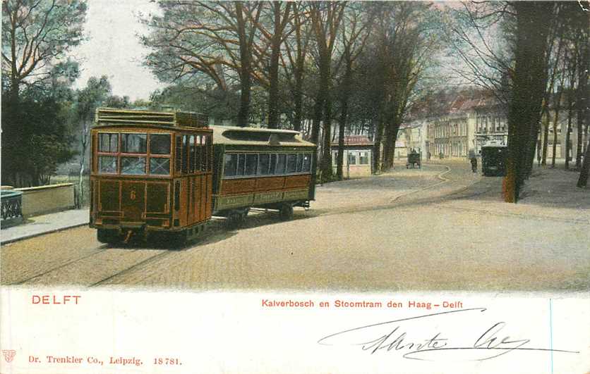 Delft Kalverbosch en Stoomtram