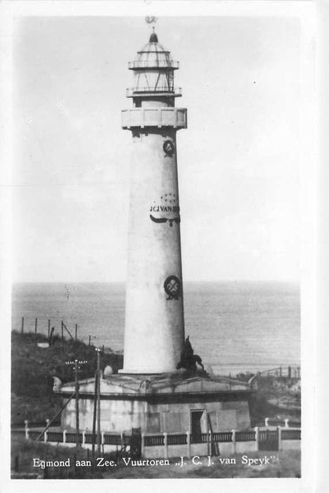 Egmond aan Zee Vuurtoren J C J van Speyk