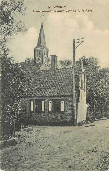 Schoorl Oude Raashuis en Kerk