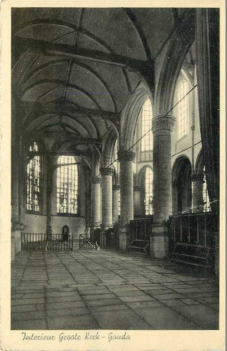 Gouda Interieur Groote Kerk