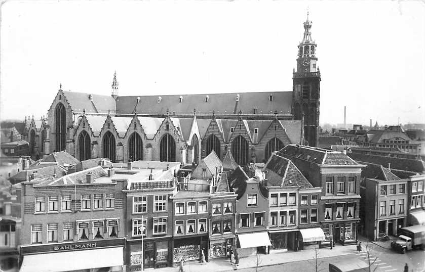 Gouda Panorama met St Janskerk