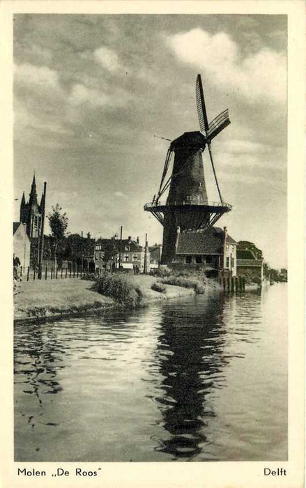 Delft Molen De Roos