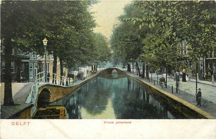 Delft Vrouw juttenland