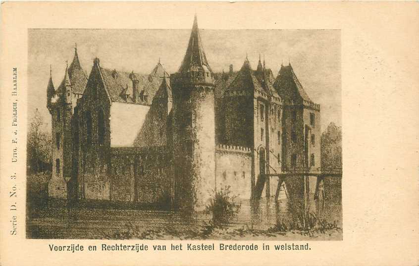 Santpoort-Noord Kasteel Brederode