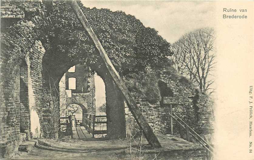 Santpoort-Noord Ruine van Brederode