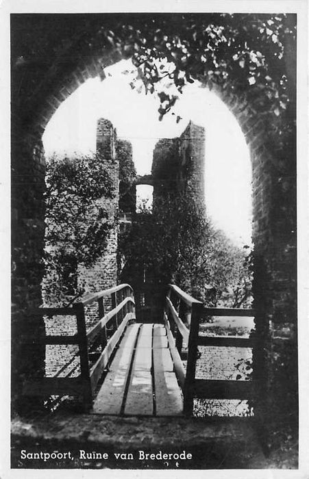 Santpoort-Noord Ruine van Brederode