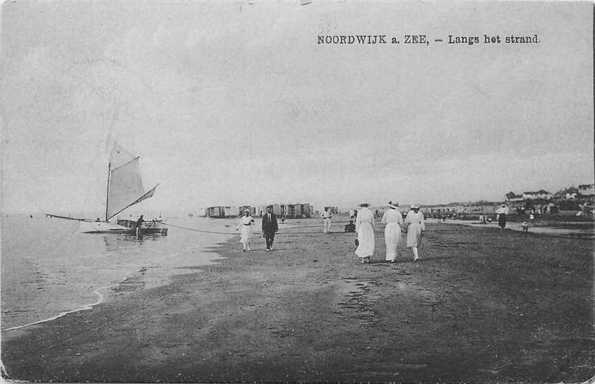 Noordwijk Langs het strand