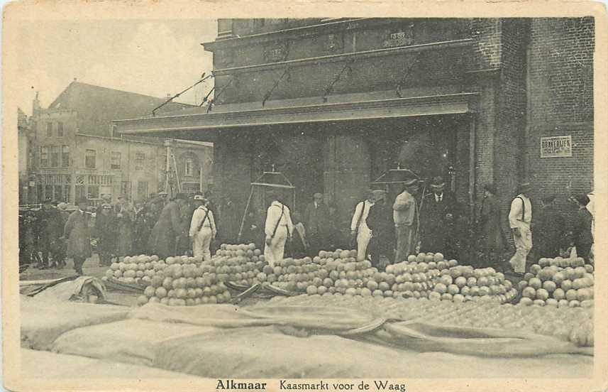 Alkmaar Kaasmarkt voor de Waag