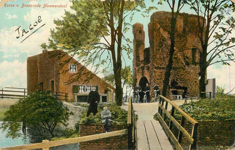 Bloemendaal Ruine van Brederode