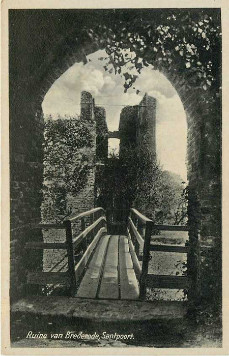 Santpoort-Noord Ruine van Brederode