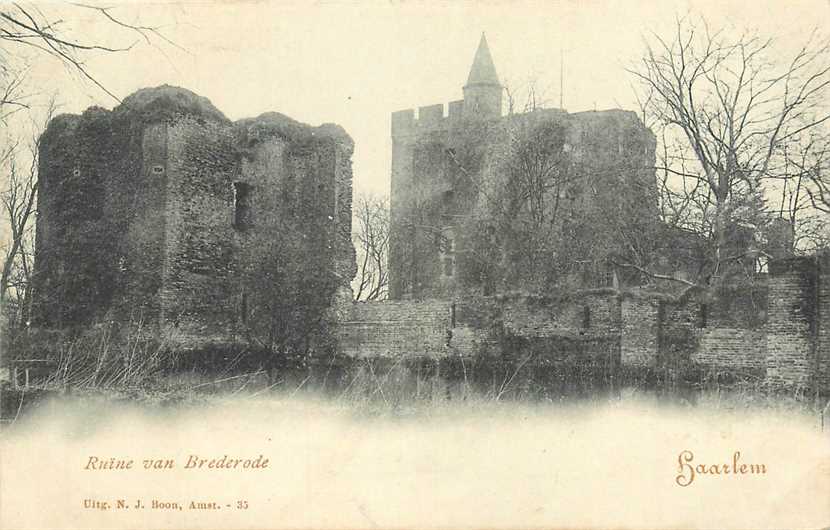 Haarlem Ruine van Brederode