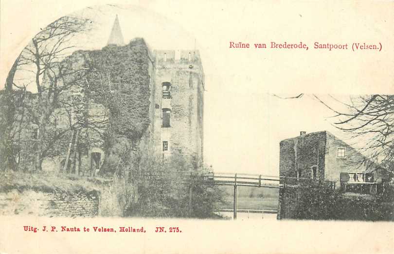 Santpoort-Noord Ruine van Brederode