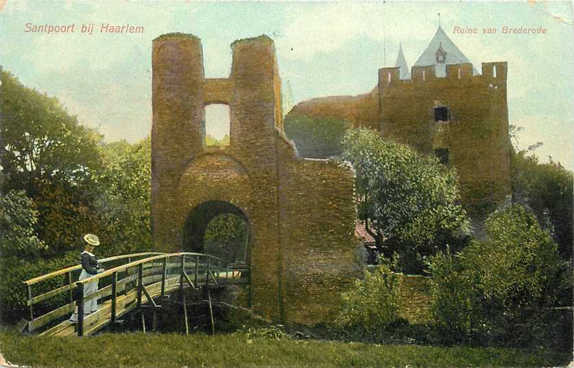 Santpoort-Noord Ruine van Brederode