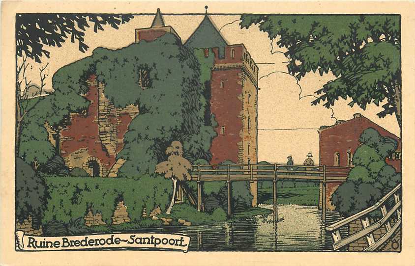 Santpoort-Noord Ruine van Brederode