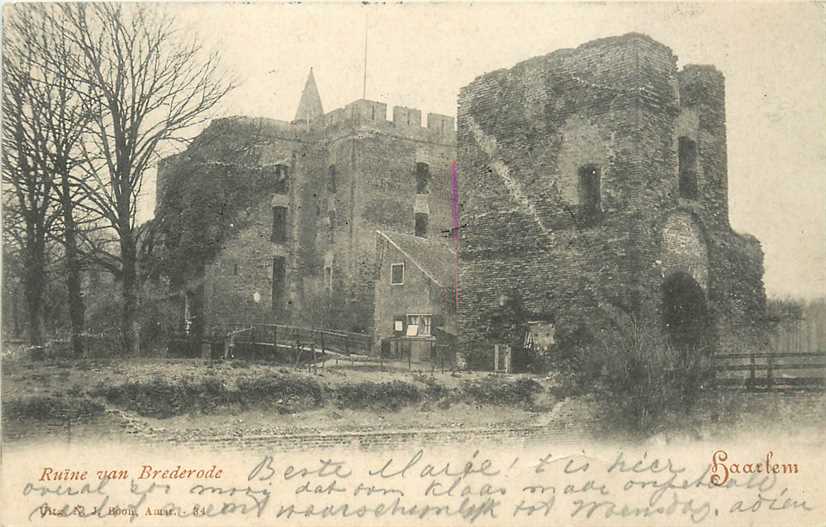 Haarlem Ruine van Brederode