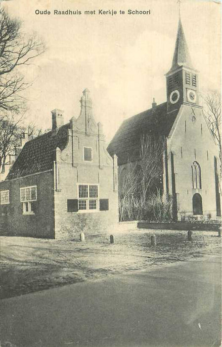 Schoorl Oude Raadhuis en Kerkje