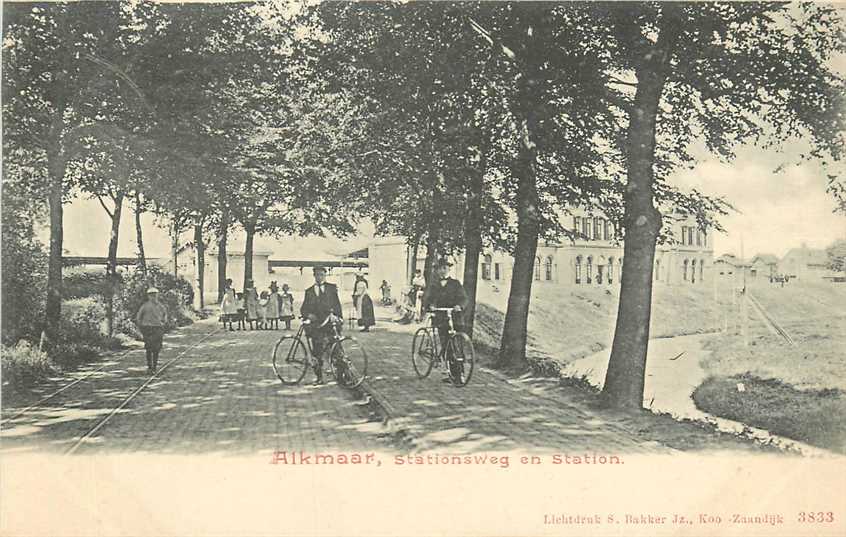 Alkmaar Stationsweg en Station