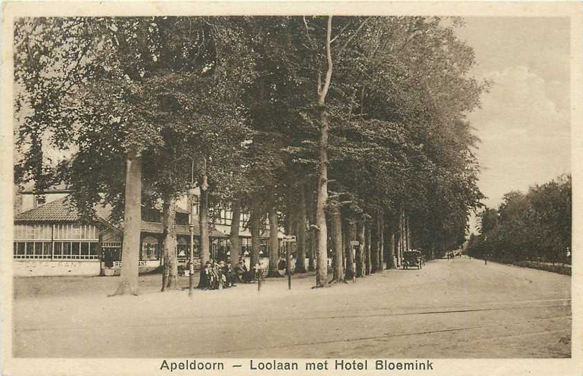 Apeldoorn Loolaan met Hotel Bloemink