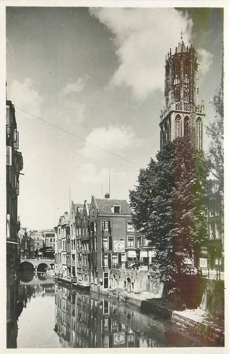 Utrecht Oude Gracht Domtoren