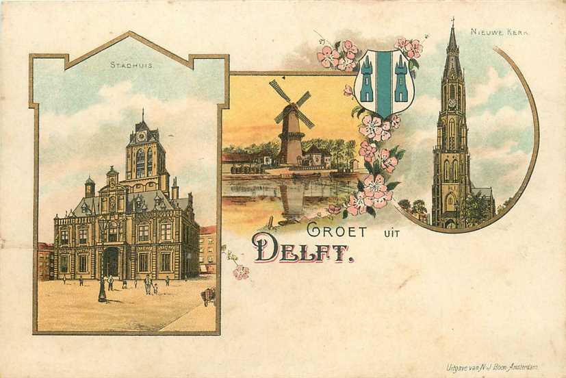 Delft Groet uit