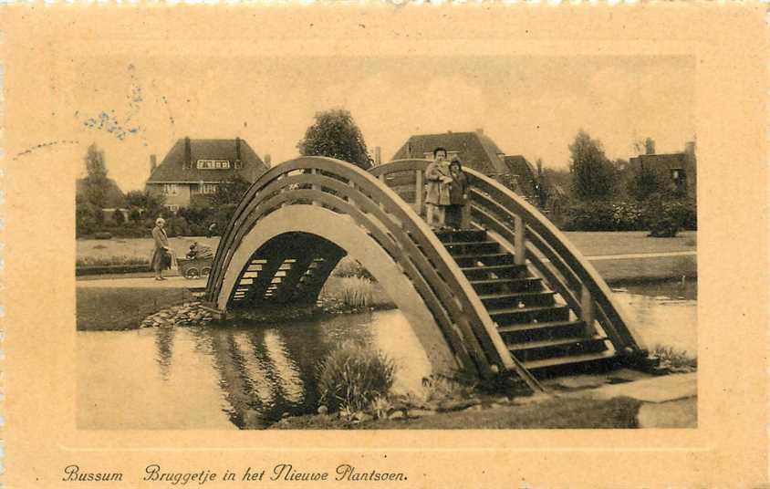 Bussum Bruggetje in het Nieuwe Plantsoen