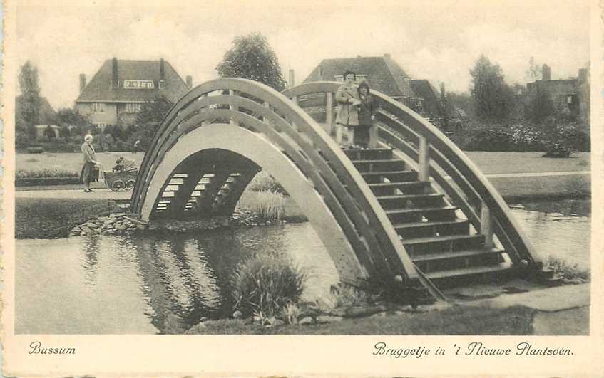 Bussum Bruggetje in het Nieuwe Plantsoen