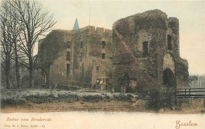 Haarlem Ruine van Brederode