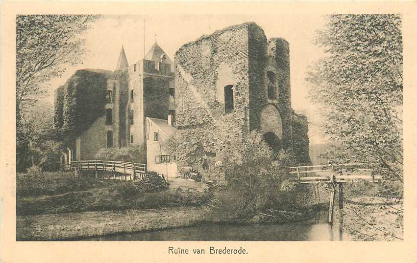 Santpoort-Noord Ruine van Brederode