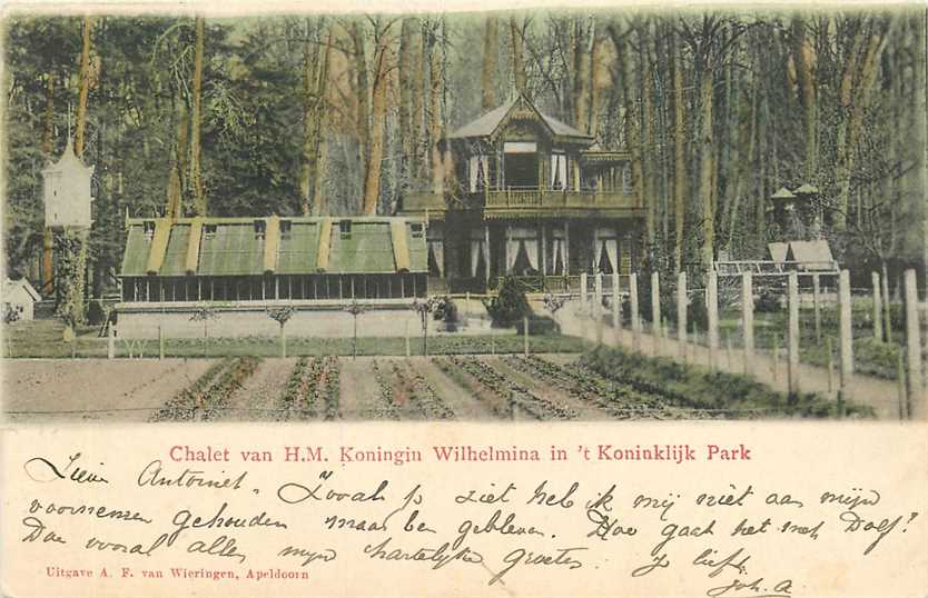 Apeldoorn Chalet van Koningin Wilhelmina