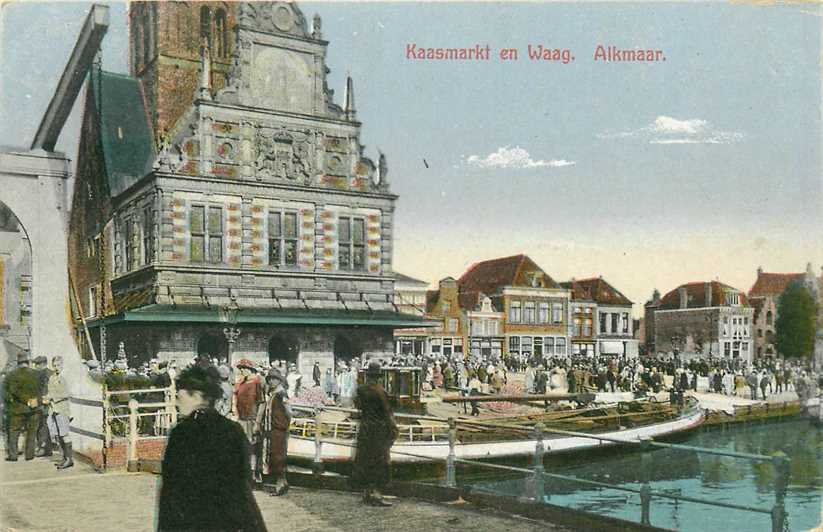 Alkmaar Kaasmarkt en Waag