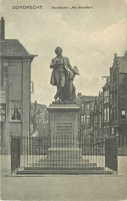 Dordrecht Standbeeld Ary Scheffer