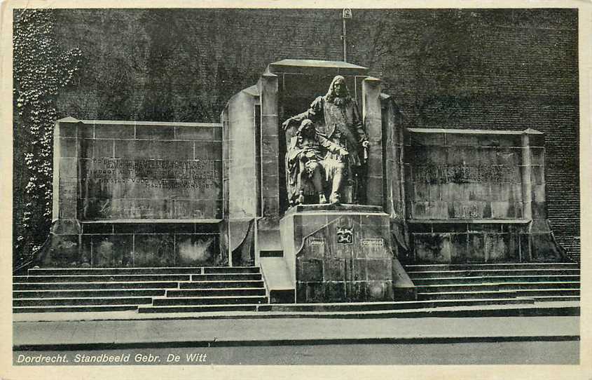 Dordrecht Standbeeld Gebr De Witt