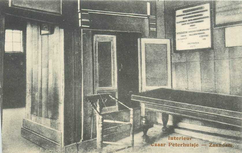 Zaandam Interieur Czaar Peterhuisje