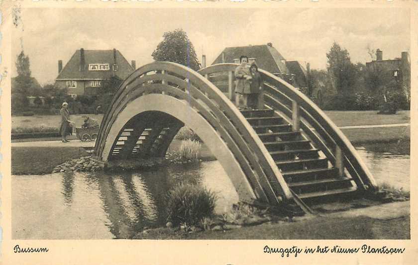 Bussum Bruggetje in het Nieuwe Plantsoen