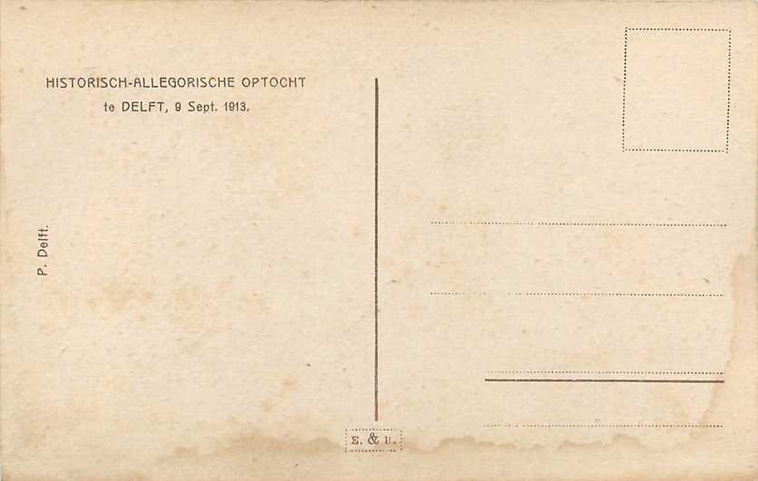 Delft Historisch Allegorische optocht