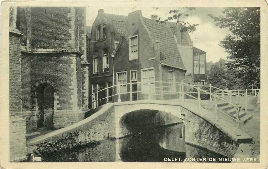 Delft Achter de Nieuwe Kerk