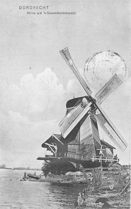 Dordrecht Molen ad s Gravendeelschendijk