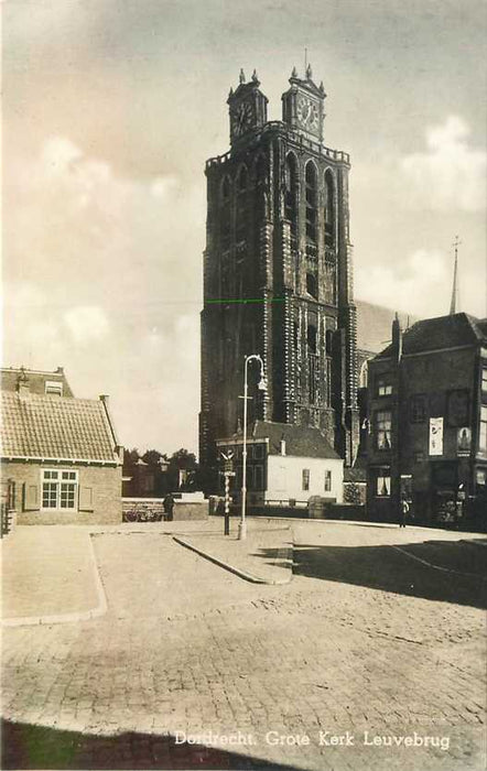 Dordrecht Grote Kerk Leuvebrug