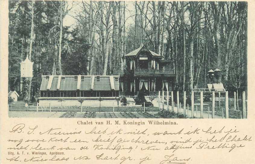 Apeldoorn Chalet van Koningin Wilhelmina