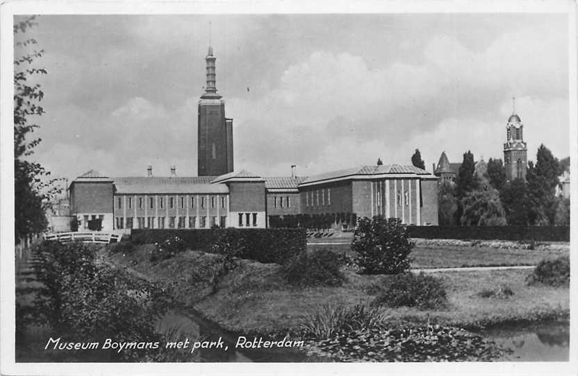 Rotterdam Museum Boymans met park