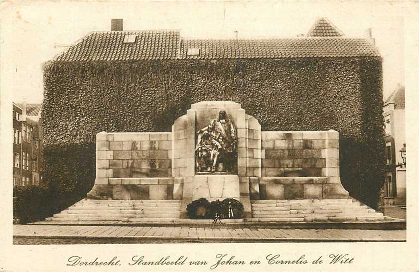 Dordrecht Standbeeld van Johan en Cornelis de Witt