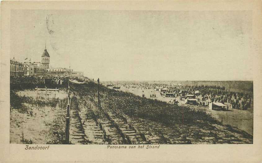 Zandvoort Panorama van het Strand