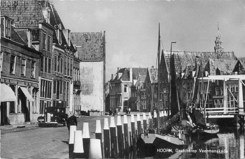 Hoorn Gezicht op Veermanskade