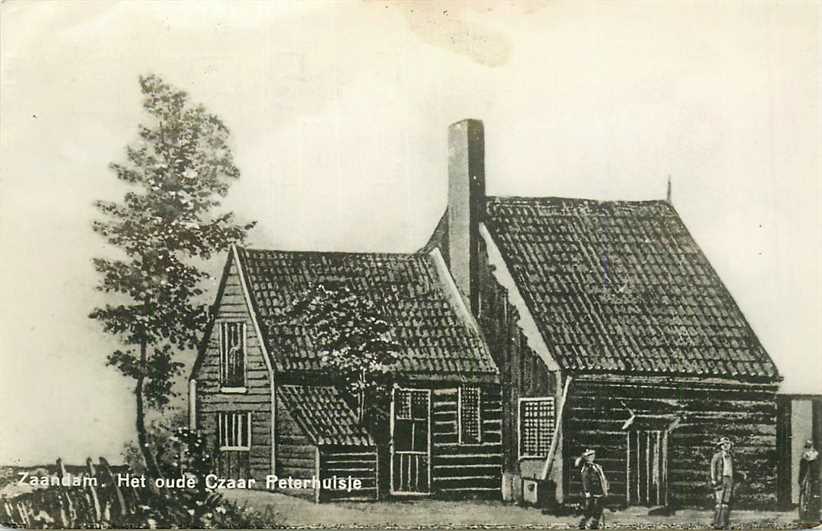 Zaandam Het oude Czaar Peterhuisje