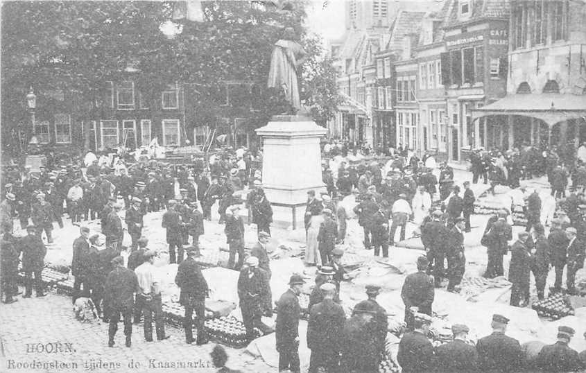 Hoorn Roodensteen tijdens de Kaasmarkt