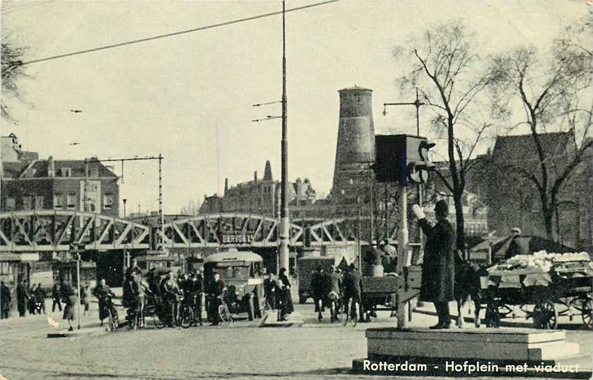 Rotterdam Hofplein met viaduct