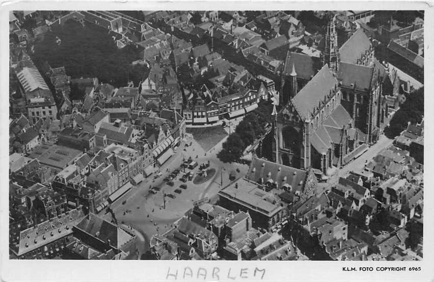 Haarlem St Bavo met Groote Markt