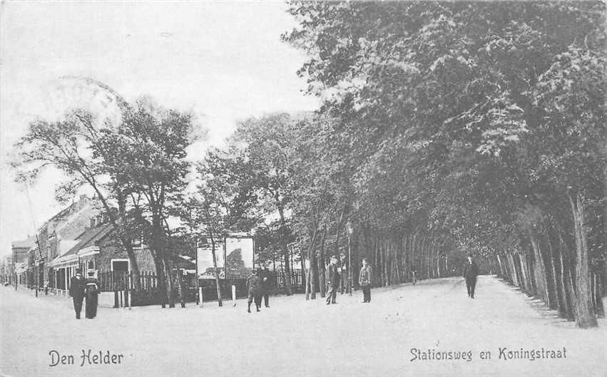 Den Helder Stationsweg en Koningstraat