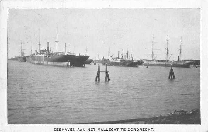 Dordrecht Zeehaven aan het Mallegat